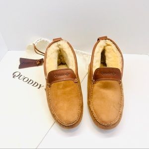 Quoddy Dorm Boot Women’s 9 Sherling Slippers EUC